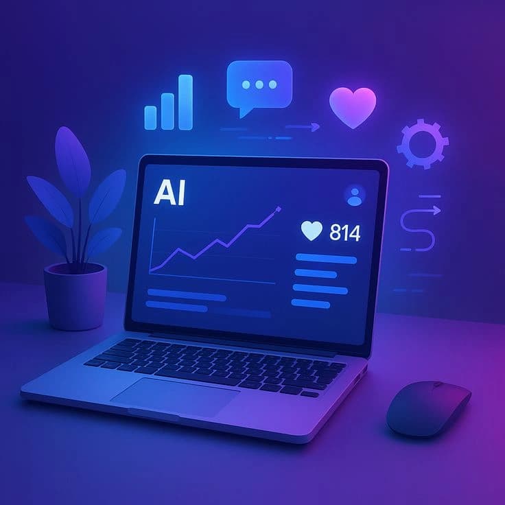 Enterprise team planning AI-generated video content together