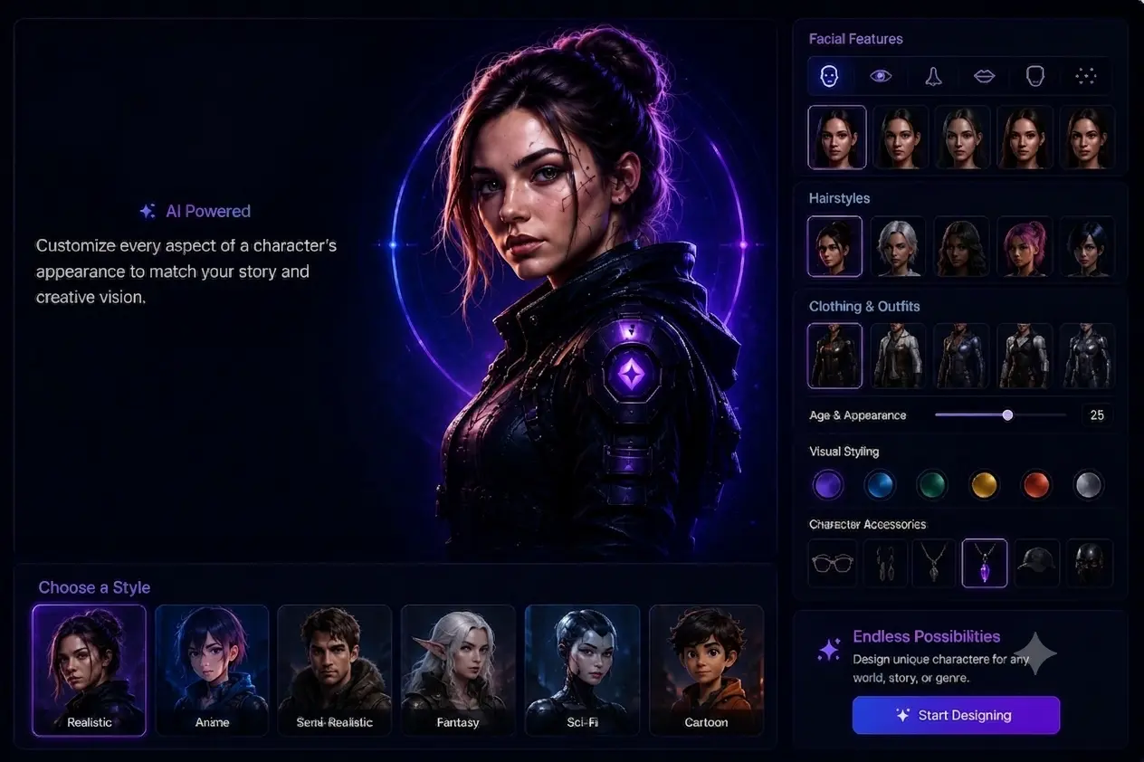 Character Appearance Design