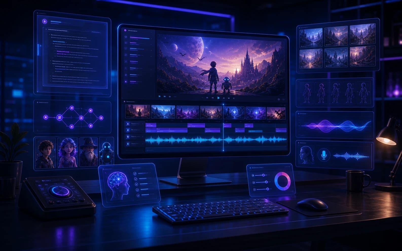 StoryVisAI entertainment production studio